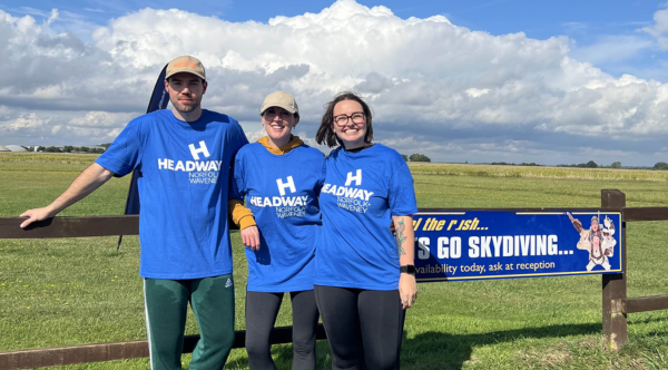 The Team Goes Skydiving